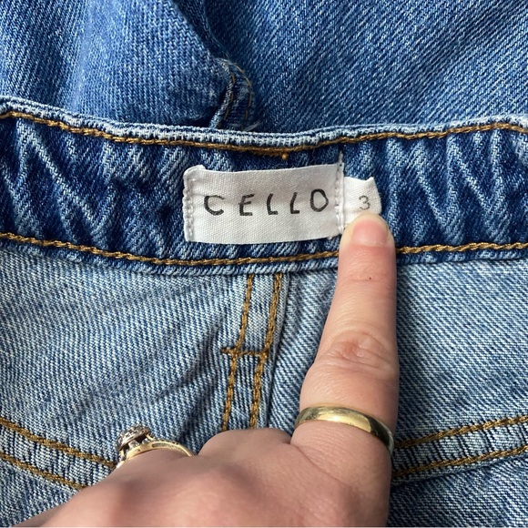 Cello Woman’s Relaxed Denim Jeans Wide Leg - Picture 7 of 7